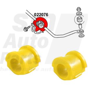 Front anti roll bar bush SPORT Audi 80 / 90 (B2 B3 B4)