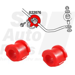 Front anti roll bar bush Audi 80 / 90 (B2 B3 B4)