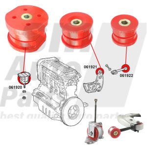 Engine mount - motor support Fiat Coupe Turbo R5 220PS