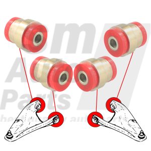 Front lower arm bushings Dacia Dokker / Lodgy / Logan / Sandero