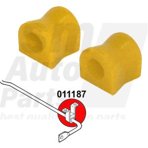 Rear anti roll bar bush SPORT Alfa Romeo 147 / 156 / GT