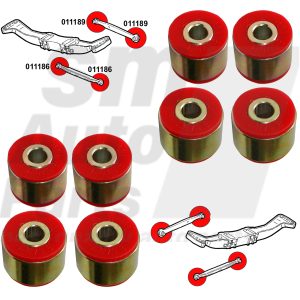 Rear suspension arm bush kit Alfa Romeo 147 / 156 / GT