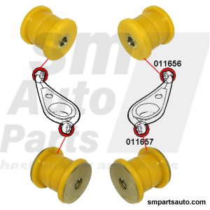 Rear lower spring bush Alfa Romeo GTV / Spider
