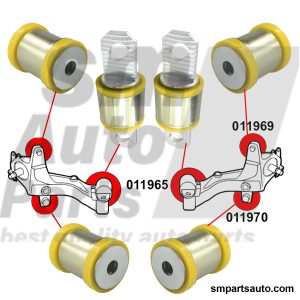 Rear wishbone bushing kit Alfa Romeo Giulietta