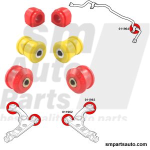 Front suspension bush kit Alfa Romeo Giulietta