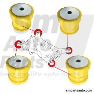 Rear subframe bush kit SPORT Alfa Romeo Giulia / Stelvio (aluminum subframe)