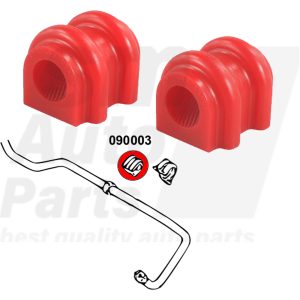Front anti roll bar bush Hyundai Accent / Elantra / I10 / I20 / I30 / I40 / IX35 / Ioniq / Kona / Santa Fe / Tucson